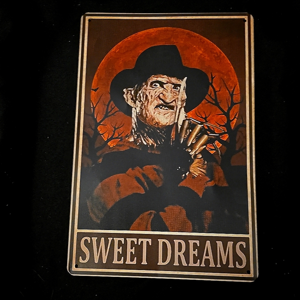 Nightmare on Elm Street Aluminum Decorative Sign